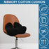 PHWRECZ Seat Cushion Memory Foam Cushion for Office Chair Car Seat, Airplane, Bleacher Sciatica Relief Desk Chair