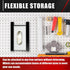 C&T Magnetic Glove Box Holder, Tissue Dispenser for Gloves, Towels, Wipes, Suitable for Wall Mounting