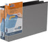 QuickFit Heavy Duty 11 x 17 Inch Spreadsheet View Binder, 1.5 Inch, Locking Angle D Ring, Black, 2 Pack