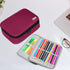 VASCHY Large Pencil Case, Art Color Pencils Pouch with Detachable Layers for School Office Stationary Organization