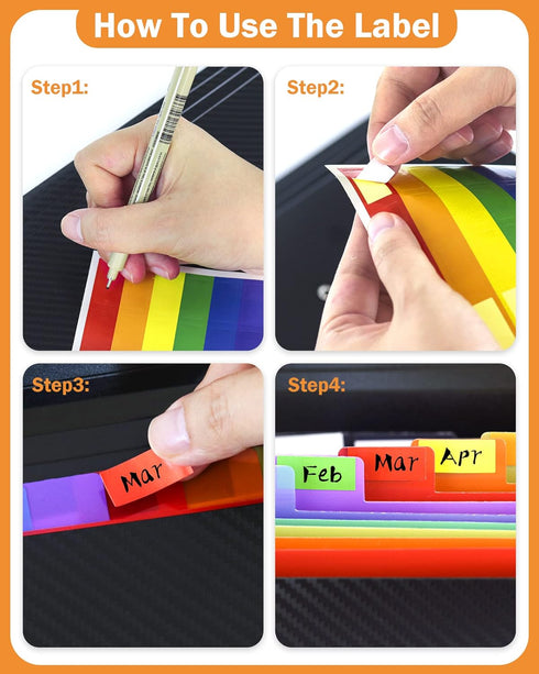 Cesil 2Pcs Accordion File Organizer, 13 Pockets, A4 Letter Size Document Receipt Holder for Home, Office, Classroom