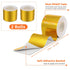 Zonon 2 Rolls Aluminum Foil Tape, Heat Shield Adhesive Reflective Material for High Temp Protection