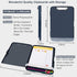 Storage Clipboard with Pen Holder for Office Supplies, Nursing Clipboards with Low Profile Clip, 8.5x11 Navy Blue