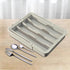 Silverware Drawer Organizer Utensil Organizer Expandable Space Saving Cutlery Tray Silverware Organizer for Office