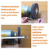 Deburring Wheel, Nylon Fibre Buffing Wheels, 6 Inch 9P Hardness for Bench Grinder Polishing Stainless Steel, 180 Grit,