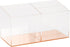 C.R. Gibson Acrylic Desktop Organizer, Mirror Panel, 9" W x 4" H x 4" D - Rose Gold (SC2-20084)