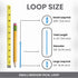 Fecal Loop for Small Animals, Stool Sample Collection Kit for Dogs, Goats, Sheep, Reusable Double End Loop