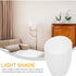 30X30X15 Inch DOITOOL Horseshoe Lampshade Versatile Lamp Shade for Desk Floor Wall Lamps Light Accessory Easy
