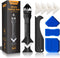 Saker 3 in 1 Silicone Caulking Tools, Sealant Finishing Tool, Grout Remover, Caulk Scraper for Bathroom, Kitchen, Floor