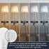 LUXRITE A19 LED Light Bulb 75 Watt Equivalent, CRI90, 5CCT Selectable 2700K 3000K 3500K 4000K 5000K, Dimmable, 1100LM, Standard LED Light Bulbs 11W, E26 Medium Base, ETL - Indoor Outdoor (4 Pack) by LUXRITE