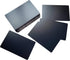 RXBC2011 100 Blank Metal Business Cards, Laser Engraving Aluminum (Black, 100 pcs) Type2
