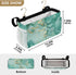 Amooorous Bedside Caddy Storage Organizer Table Cabinet Storage Organizer for Water Bottles, Magazines, Phone, Glasses