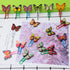 yueton 54 PCS Cute Butterfly Paper Clips, Creative Cartoon Bookmarks and Document Clamps for Office Supplies