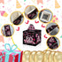 Toerifer 80th 80 Set-Included 35 Money Box for Cash Birthday Gift, Years Old Surprise Box Gift Box for Money Pull