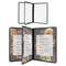 Menu Covers 8.5 x 11 Inch, Clear View Menu Holder Transparent Menu