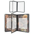 Menu Covers 8.5 x 11 Inch, Clear View Menu Holder Transparent Menu