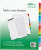 Table 'n Tabs Dividers, 26-Tab, Letter, 11677