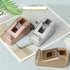 Small Desk Tape Dispenser, Heavy Duty Cute Desktop with Weighted Non-Skid Base for 1 Inch Core Tape, Luxury Gold