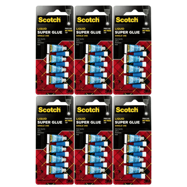 Scotch Super Glue Liquid with Precision Applicator, Fast-Drying Clear Adhesive for Plastic, Metal, Ceramic, Wood