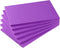 Early Buy 6 Pads Lined Sticky Notes, 4x6 Self-Stick Notes, 45 Sheets/Pad in Bright Color (Purple)