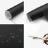 Matte Black Contact Paper 16"x78.7" Black Peel and Stick Wallpaper Thick Black Wallpaper Waterproof Decorative Self Adhesive Vinyl Film Wrap Contact Paper for Cabinets Countertops Walls Table by seonta