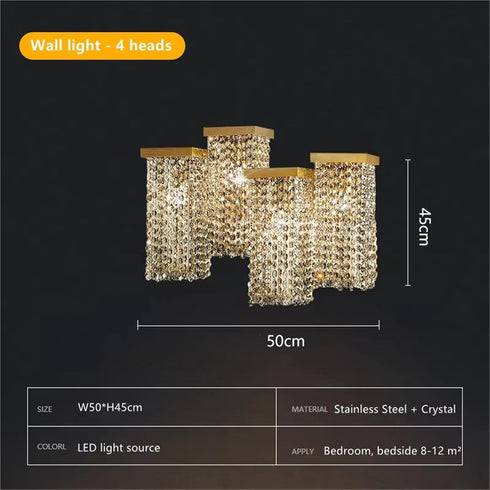 Generic K9 Italian Designer Crystal Chandelier, Modern Restaurant, Luxury bar, Villa, Island Lighting