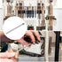 uxcell Straight Ejector Pins, 4mm (5/32") Dia. 65Mn Steel Round Tip Punch, 100mm (4") Long for Mechanical Maintenance