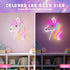 OkiyiD Dreamy Horse Neon Sign, Aesthetic Wall Decor for Girls Bedroom, Living Room, Vanity, USB Powered LED Light
