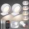 Rossesay 1 Piece LED Wall Lights with Remote, Wall Sconces Lamp Rechargeable