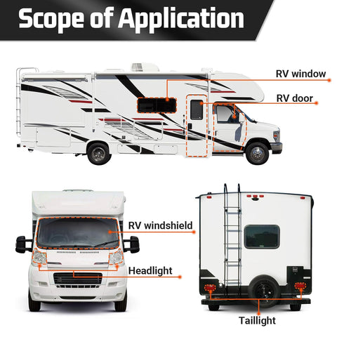 ZXMT Butyl Sealant Tape, PROMOTOR Butyl Rubber Tape for Windows, Doors, Car Parts, Windshield Installation