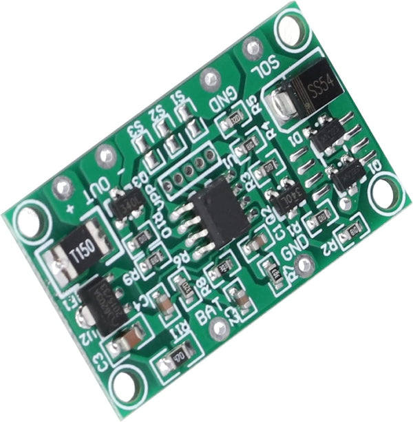 01 02 015 Solar Lamp Controller, MultiFunction 3.2V Solar Circuit Board Control Board for Landscape