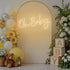 19.6x8.6 Inch Oh Baby LED Neon Sign for Baby Shower Backrop Decor, USB Powered Neon Light Sign for Gender Reveal