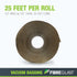 Fibre Glast High-Temp No-Leak Vacuum Seal Tape, Gray, 25ft for Vacuum Bagging Supplies and Resin Composites