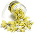 100PCS Heat Shrink Crimp Ring Connectors, 5/16" Yellow, 12-10 AWG, Sopoby Electrical Connectors