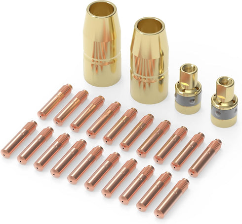 YESWELDER MIG Welding Gun Accessory Kit, .030" Tip-Nozzle-Diffusers for Miller Millermatic M-100/150 Hobart H-9/10