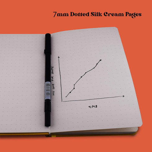 One Piece Anime - Zoro | A5 Hardcover Journal | Vegan Leather | 120GSM Silk Cream Paper | FREE STICKER PACK | 7mm Dot