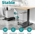 CABTE 4 Adjustable Computer Tower Stand, Mobile CPU Stand with Rolling Caster Wheels, Under Desk CPU Holder PC Floor