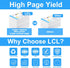 LCL Compatible Toner Cartridge Replacement for HP 35A CB435A, 2000 Pages High-Yield for Laserjet P1002 P1003 P1004 P1005