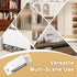 Jersvimc 6Pcs Closet Magnetic Door Catch Cabinet Door Magnets Catch, Drawer Magnet Latch Magnetic Shutter Hardware