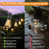Adirxon 60FT 2-Pack Dimmable S14 Bulbs IP44 Pack Total LED Outdoor String Lights Extendable Weatherproof Shatterproof