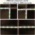 28 3 10 mm WS2811 WS2812B SK6812 Mudder Pieces Pin LED Connector LED Strip Solderless Light l Shape Lights Extension T