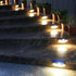 XTF2015 (2 Pack, Solar Step Lights Outdoor, Motion Sensor Lights, Copper Outdoor Step Lights, Waterproof LED Solar