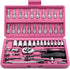 Egofine 46 Pieces 1/4 inch Drive Socket Ratchet Wrench Set, with Bit