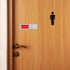 Privacy Sign - Vacant Occupied for Home Bathroom, Office, Restroom, Conference, Hotel, Magnetic Slider Indicator