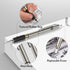 Four Candies Metal Mechanical Pencil Set - 6PCS 0.9mm Pencils, 360PCS HB Lead Refills, 3 Erasers, 9 Eraser Refills