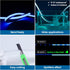 16.5FT/5M IP67 11MM USC4 5M Muzata Silicone LED Channel Waterproof and Dustproof Flexible Bendable Spotless Diffuser