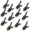 Spring Clamps 12 Packs, 3.5 inch Heavy Duty Spring Clips for Crafts and Woodworking Backdrop Stands