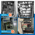 6 Sets Terminal Blocks, 6Pcs 4/5/6 Positions 600V 15A Dual Row Screw Terminal Strip Block + Insulated Terminals