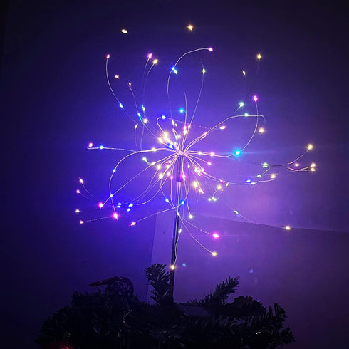 2 Pack 120 2 JJGoo Solar Firework Lights, LEDs Lighting Modes Solar Garden Lights Outdoor Waterproof for Yard Patio
