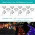 IP68 Waterproof Cable Connector 3-Channel, Outdoor Junction Box Connector for 2 or 3 Pin Cables, Ideal for Lights